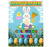 Happy Easter Colouring Book
