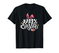 Happy Easter - Coniglio di Stagione con Design a Luppolo Maglietta