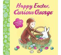 Happy Easter, Curious George: Includes Egg-Decorating Stickers for Interactive Fun