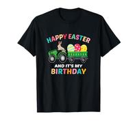 Happy Easter Day Eggs, It's My Birthday Gift Tractor Maglietta