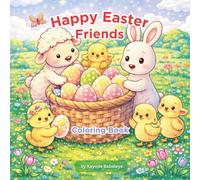 Happy Easter Friends Coloring Book: Magical Spring Coloring Fun for Boys & Girls