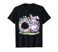 Happy Easter Gnome Uova Pasqua Bunny Happy Easter Day Maglietta
