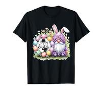 Happy Easter Gnome Uova Pasqua Bunny Happy Easter Day Maglietta