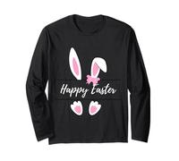 Happy Easter Happy Easter Graphic Novity Inglese Maglia a Manica