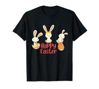 Happy Easter Happy Easter Graphic Novity Inglese Maglietta