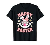 Happy Easter Kawaii Bunny Bubblegum Bicchieri Maglietta