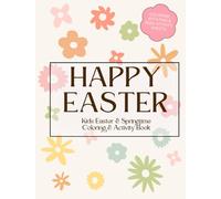Happy Easter Kids Coloring & Find & Seek Activity Book