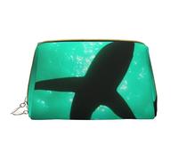 Happy Easter Leathers - Trousse per trucchi da donna, lavabile, da viaggio, con cerniera, astuccio organizer, Maschera Dolphin, Taglia unica