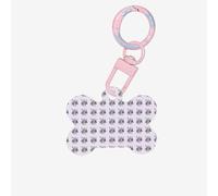 Happy Easter Printing 1 pz Dog Bone Shape ID tag double face con portachiavi artigianale per animali domestici