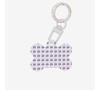 Happy Easter Printing 1 pz Dog Bone Shape ID tag double face con portachiavi artigianale per animali domestici