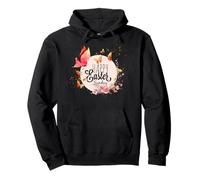 Happy Easter Tshirts Ghirlanda Fiori Misto Uova Stampa Pasqua Felpa con Cappuccio