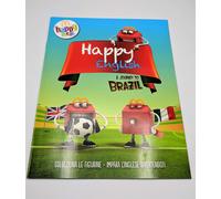 Happy english a journey to Brazil Mc Donald Happy Meal album figurine completo