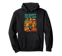 Happy Face So Happy You Here Carine Donne Tornano A Scuola Felpa con Cappuccio
