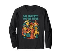 Happy Face So Happy You Here Carine Donne Tornano A Scuola Maglia a Manica