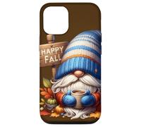 Happy Fall Coffee Gnome With Hot Cocoa Mug And Autumn Vibes Custodia per iPhone 12/12 Pro
