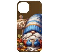 Happy Fall Coffee Gnome With Hot Cocoa Mug And Autumn Vibes Custodia per iPhone 15 Plus