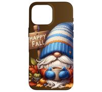 Happy Fall Coffee Gnome With Hot Cocoa Mug And Autumn Vibes Custodia per iPhone 16 Pro Max