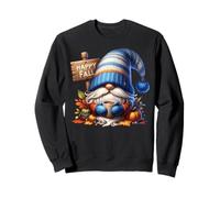 Happy Fall Coffee GNOME with Hot Cocoa Mug And Autumn Vibes Felpa