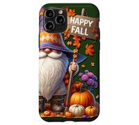 Happy Fall Gnome With Farm Fresh Pumpkins And Autumn Vibes Custodia per iPhone 11 Pro