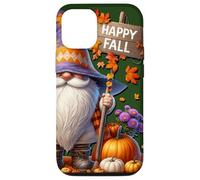 Happy Fall Gnome With Farm Fresh Pumpkins And Autumn Vibes Custodia per iPhone 12/12 Pro