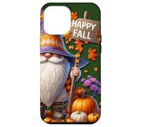 Happy Fall Gnome With Farm Fresh Pumpkins And Autumn Vibes Custodia per iPhone 12 Pro Max