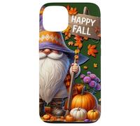 Happy Fall Gnome With Farm Fresh Pumpkins And Autumn Vibes Custodia per iPhone 13