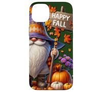 Happy Fall Gnome With Farm Fresh Pumpkins And Autumn Vibes Custodia per iPhone 14 Plus