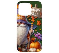 Happy Fall Gnome With Farm Fresh Pumpkins And Autumn Vibes Custodia per iPhone 15 Pro Max