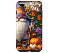 Happy Fall Gnome With Farm Fresh Pumpkins And Autumn Vibes Custodia per iPhone 7 Plus/8 Plus