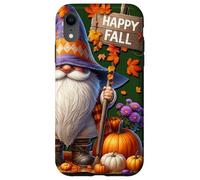 Happy Fall Gnome With Farm Fresh Pumpkins And Autumn Vibes Custodia per iPhone XR