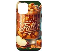 Happy Fall Hot Tea Graphic For Women Toffee Hot Chocolate Custodia per iPhone 12/12 Pro