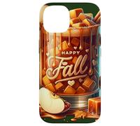 Happy Fall Hot Tea Graphic For Women Toffee Hot Chocolate Custodia per iPhone 14