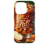 Happy Fall Hot Tea Graphic For Women Toffee Hot Chocolate Custodia per iPhone 14 Pro