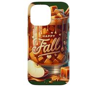 Happy Fall Hot Tea Graphic For Women Toffee Hot Chocolate Custodia per iPhone 14 Pro Max