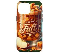 Happy Fall Hot Tea Graphic For Women Toffee Hot Chocolate Custodia per iPhone 16 Pro Max