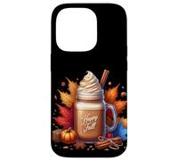 Happy Fall Vibes Autumn Hot Drinks For Pumpkin Spice Season Custodia per iPhone 14 Pro