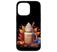 Happy Fall Vibes Autumn Hot Drinks For Pumpkin Spice Season Custodia per iPhone 14 Pro Max