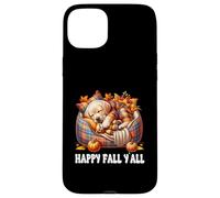 Happy Fall Yall Decor For Labrador Lover Cozy Autumn Vibes Custodia per iPhone 15 Plus