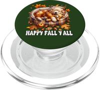 Happy Fall Yall Graphic For Women With Fall Golden Retriever PopSockets PopGrip per MagSafe
