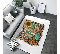 Happy Fall Y'all - Tappeto per soggiorno e camera da letto, morbido, lavabile, antiscivolo, per interni, camera da letto, decorazione estetica