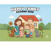 Happy Family: Coloring Book