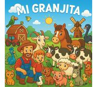 Happy Farm Animals: A Coloring Book for Kids: Color, Trace, and Learn: Farm Animals in English for Children Ages 3-7.