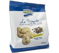 happy farm Biscotti Virgole Granella Cioccolato