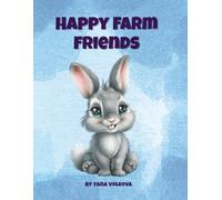 Happy Farm Friends: Big-Eyed Animals to Color with Love