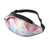 Happy Fat Cat, borsa a tracolla con simpatico gatto anime, per tenere le mani libere, 14 x 35 cm, A18, Taglia unica