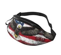 Happy Fat Cat, borsa a tracolla con simpatico gatto anime, per tenere le mani libere, 14 x 35 cm, A32., Taglia unica