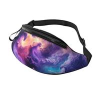 Happy Fat Cat, borsa a tracolla con simpatico gatto anime, per tenere le mani libere, 14 x 35 cm, A36, Taglia unica