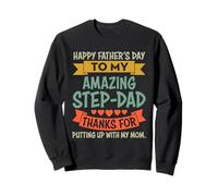 Happy Father's Day To My Amazing Step Dad Funny for Daddy Felpa