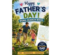 Happy Father's Day Word Search Book