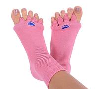 Happy Feet Calzini Originali di Allineamento del Piede con Separatore Rosa S